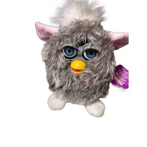 Vintage 1998 Tiger Electronics FURBY‎ 1st Generation Grey/Pink MODEL 70-800 Tags